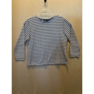 Onque Shirt Women's Large Black striped